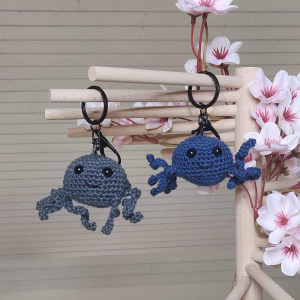 Schlüsselahänger Spinne