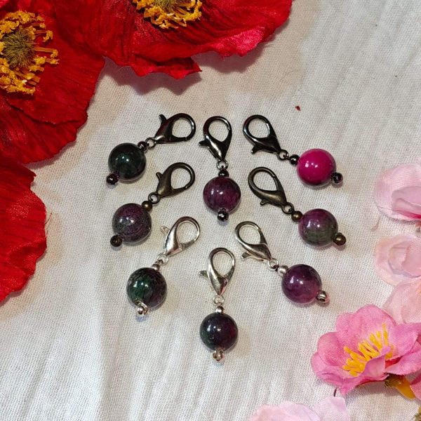 Maschenmarkierer persische Jade