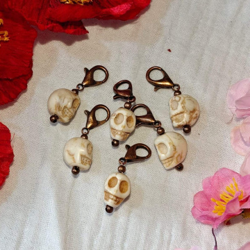 Maschenmarkierer Totenköpfe