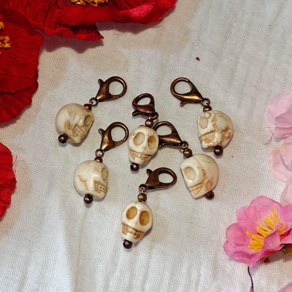 Maschenmarkierer Totenköpfe